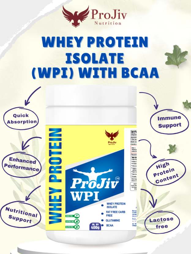 Whey Protein Isolate (WPI) With BCAA